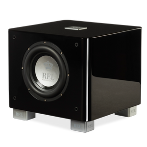 REL T7X SubWoofer - Douglas HiFi Perth Black Sub Without Grill