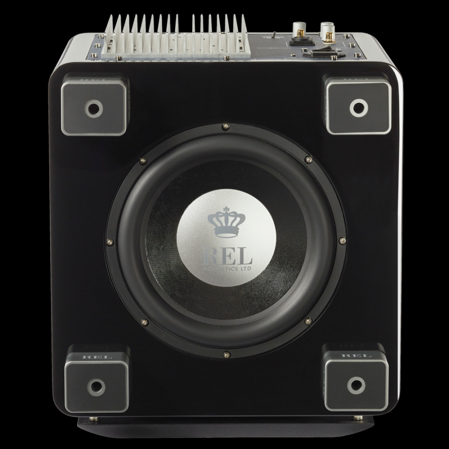 Rel T9x SubWoofer - Doulgas HiFi Perth Western Australia Black Sub Sealed Underside With Grill
