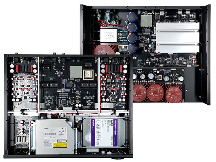 Douglas Hifi - Aurender A30  Caching Music Server Streamer CD Ripper HDD Storage Full MQA Decoder DAC  Headphone Amplifier - Internals - Osborne Park Perth