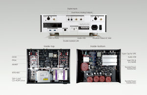 Douglas Hifi - Aurender A30  Caching Music Server Streamer CD Ripper HDD Storage Full MQA Decoder DAC  Headphone Amplifier - Silver - Osborne Park Perth