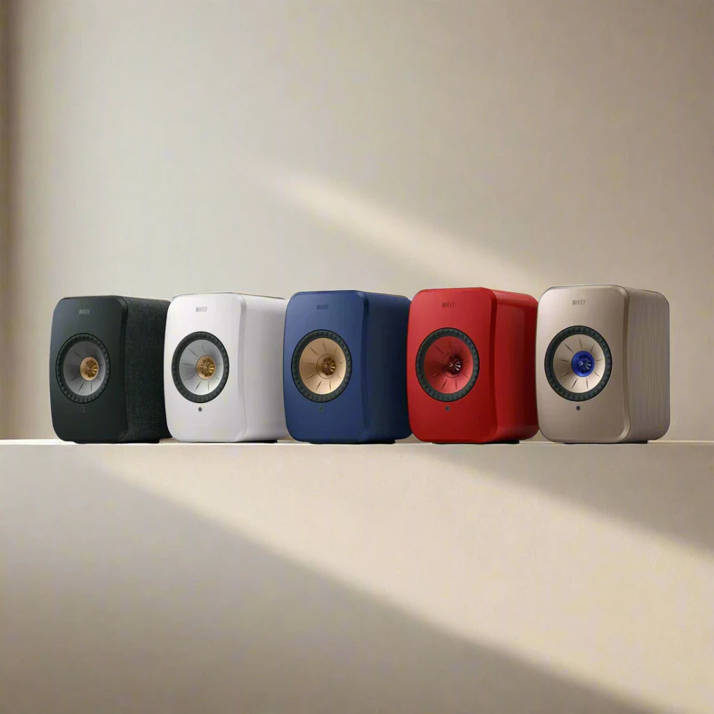 KEF LSX2 Active Wireless Speakers All Colours - Douglas HiFi Perth