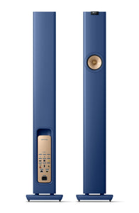 KEF LS60 Wireless HiFi speakers (Blue Finish) - Douglas HiFi Perth