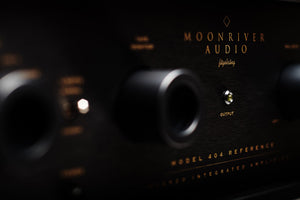 moonriver audio 404 reference integrated amplifier (Close up) - Douglas HiFi Perth
