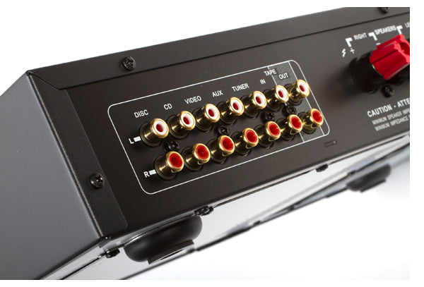 NAD 316BeeV2 Integrated Amp_RearAngle | Douglas HiFi Perth