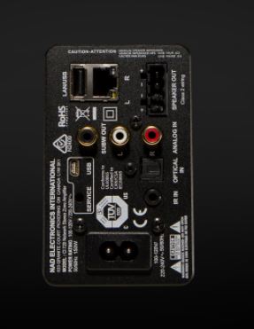 NAD CL720 Network Stereo Zone Amplifier Back - Douglas Hifi