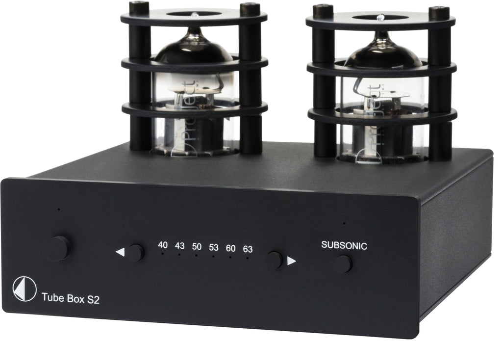 Pro-Ject Tube Box S2 Phono Pre-Amplifier Black | DOuglas HiFi Perth