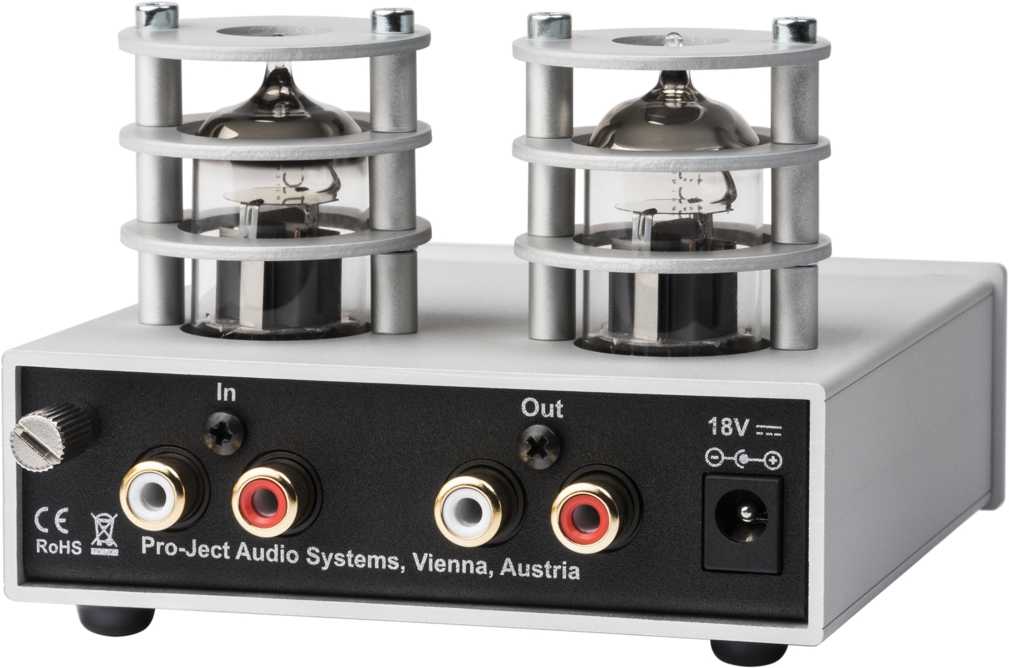 Pro-Ject Tube Box S2 Phono Pre-Amplifier Rear | DOuglas HiFi Perth