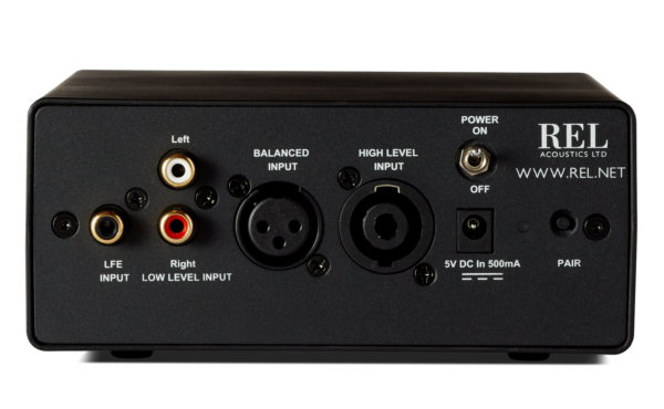 REL Airship Transmitter Back - Douglas Hifi