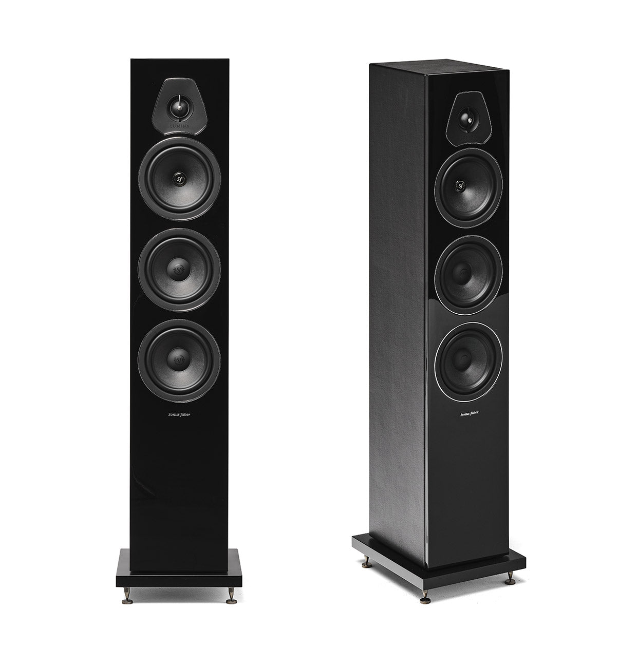 Sonus Faber Lumina III 3-way floorstanding loudspeaker Black - Douglas Hifi Perth 