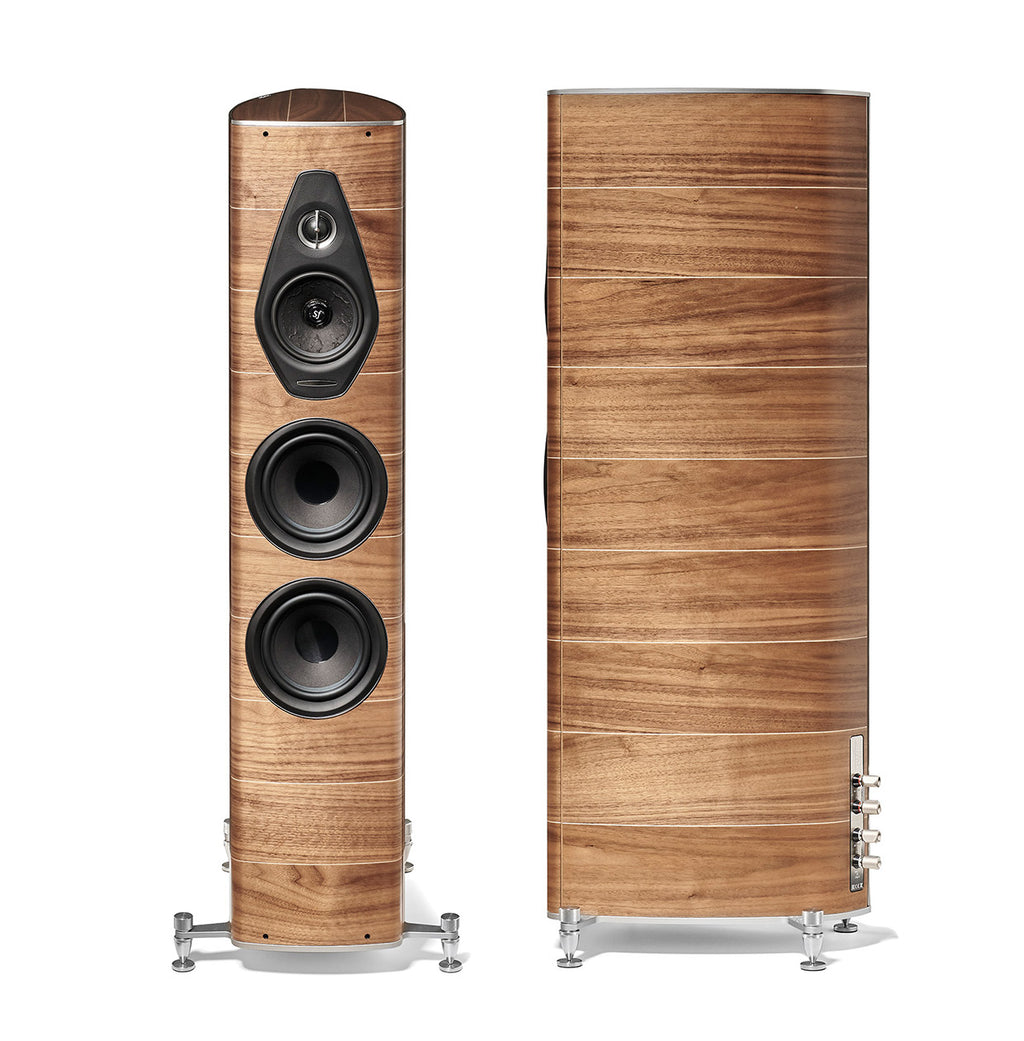 Sonus Faber Olympica Nova III floorstanding Loudspeaker walnut - Douglas HiFi Perth