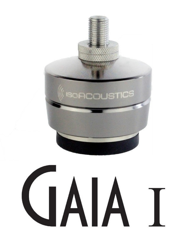 IsoAcoustics Isolation - GAIA 1 (set of 4) Threaded Steel Isolators