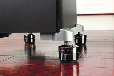 ISOACOUSTICS GAIA III Isolation Footers (Close Up) - DOUGLAS HIFI