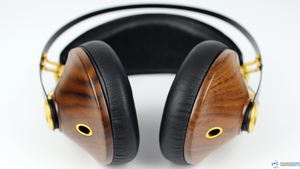 Meze 99 Classics (Walnut Gold) - Award Winning Wood Ear cup Headphones (3) | Douglas HiFi