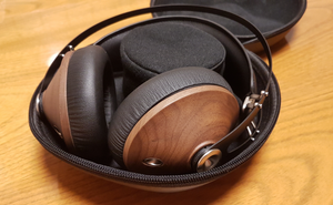 Meze 99 Classics (Walnut Gold) - Award Winning Wood Ear cup Headphones (2) | Douglas HiFi