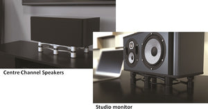IsoAcoustics Isolation - Aperta 300 Centre Speaker Isolation Stand