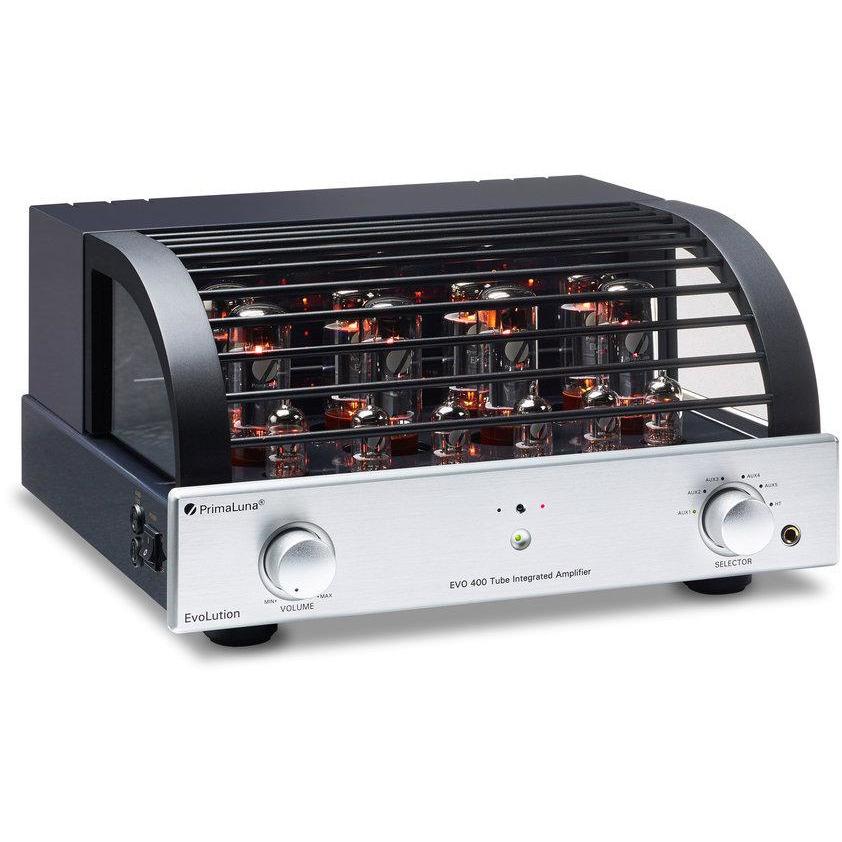 PrimaLuna EVO 400 Integrated Valve/Tube Amplifier - Silver | Douglas HiFi